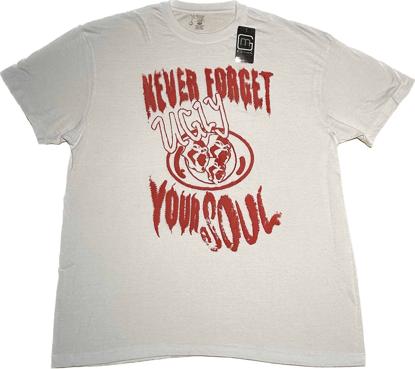 "NEVER FORGET YOUR SOUL“ (+) WHITE TEE